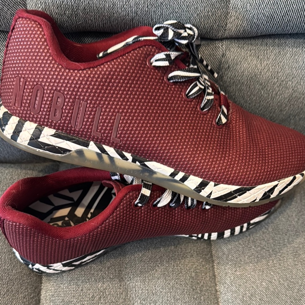 NOBULL Maroon Athletic Shoes